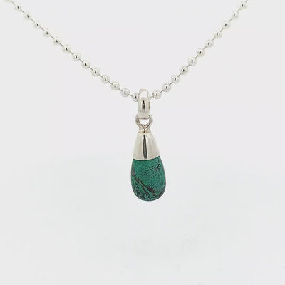 Chrysocolla Pendant - Loretta