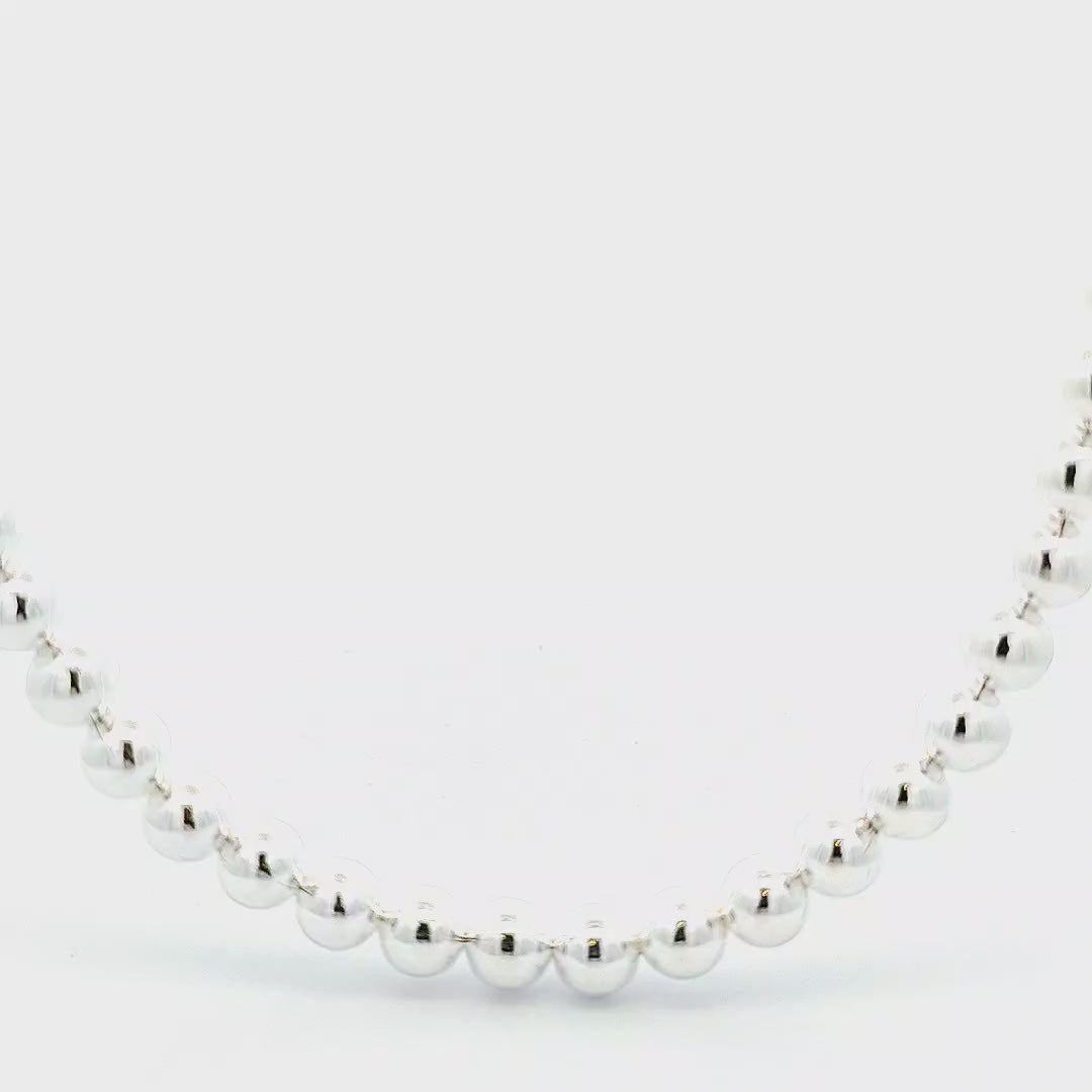 Sterling Silver Ball Chain - 8mm
