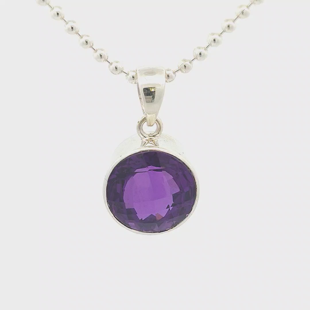 Amethyst Pendant - Kenya