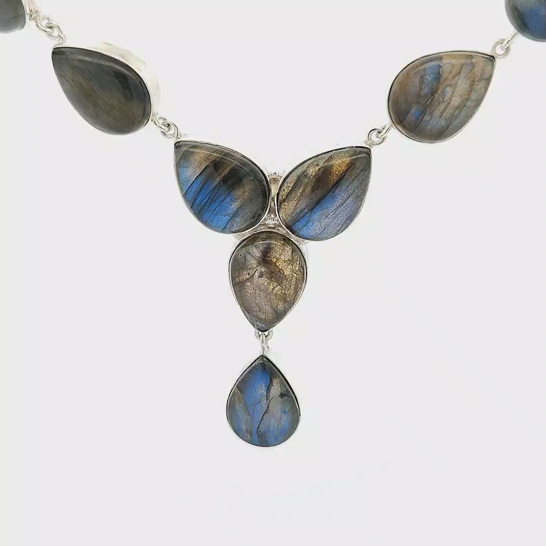 Labradorite Necklace - Jacqueline