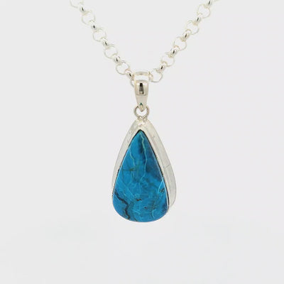 Chrysocolla Pendant - Carmelle