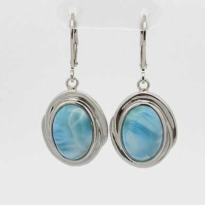 Larimar Earrings - Eve