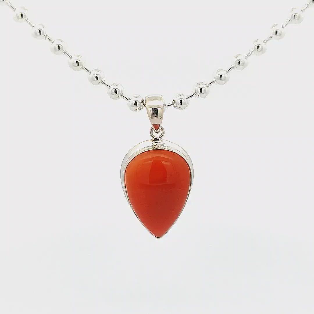 Carnelian Pendant - Coco