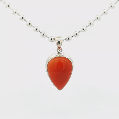 Carnelian Pendant - Coco