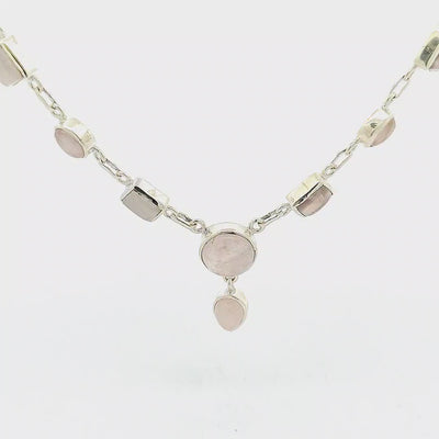 Rose Quartz Necklace - Norma